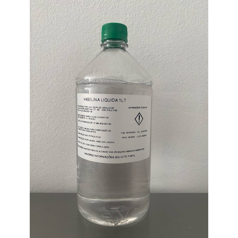 Vaselina Líquida Farmacêutica 1 litro