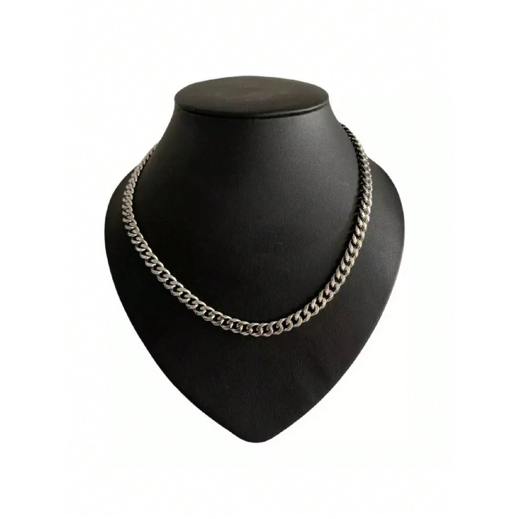 Corrente Prateada Cordão Grumet 2.5 mm Banhado a Prata 925 e – não desbota nem perde o brilho