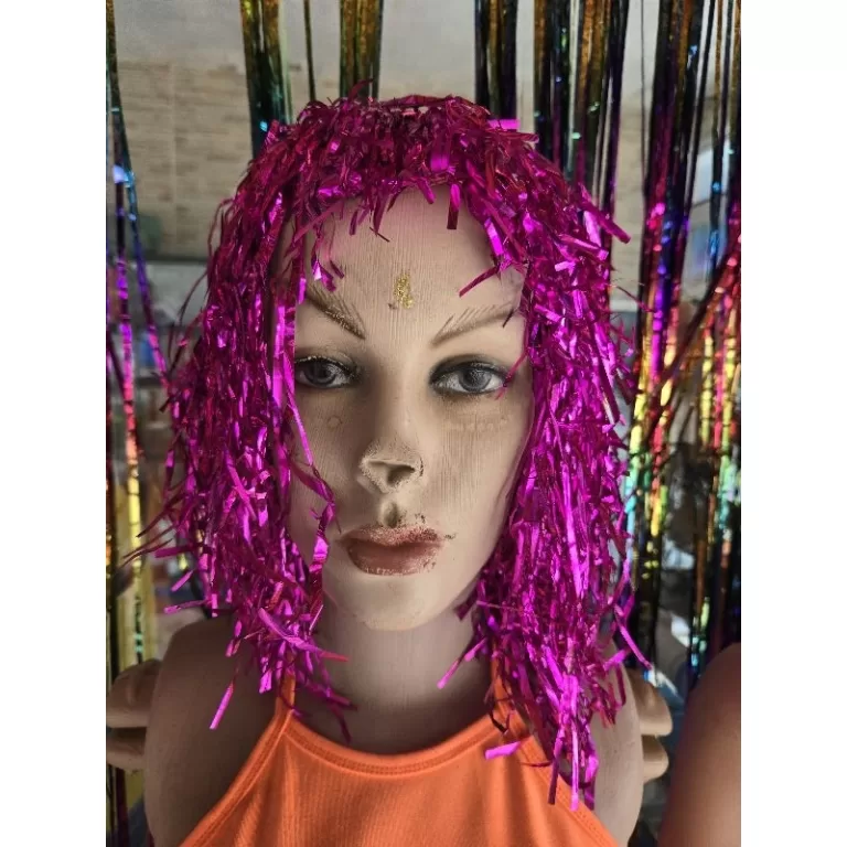 Carnaval festas aniversário peruca várias cores 