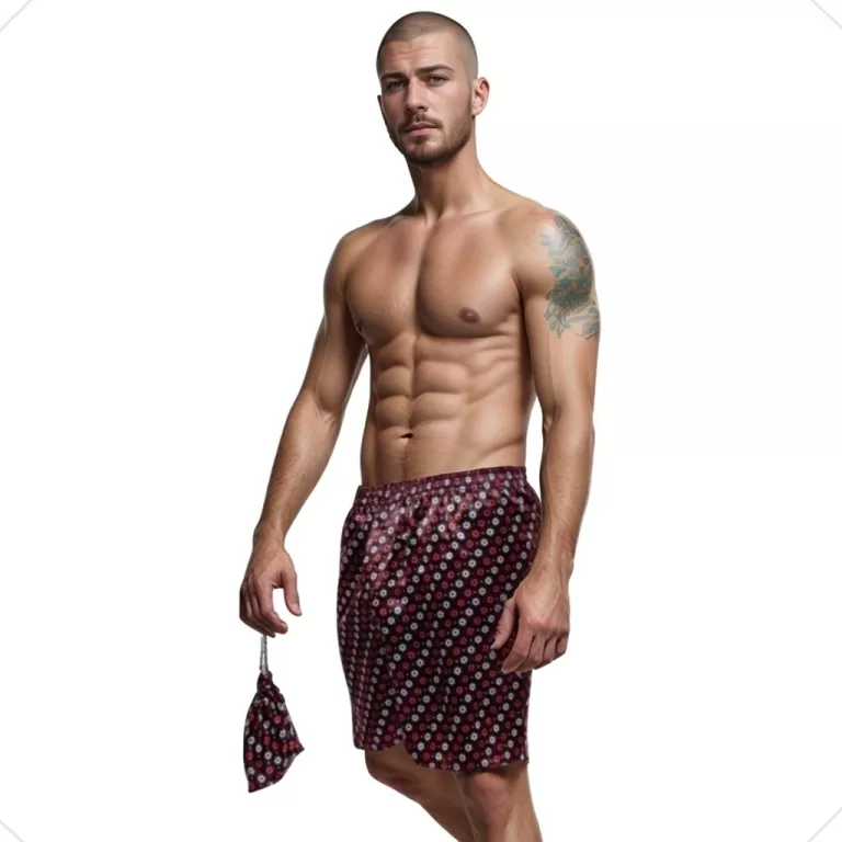 Samba Canção Masculina Estilo e Conforto  Tecido