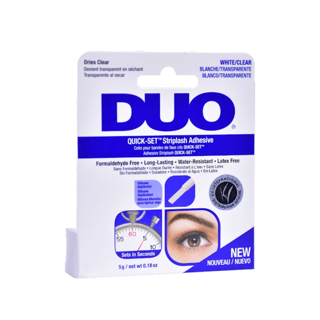 Cola De Cilios Duo com Pincel Sem Pincel (Azul) – Duo