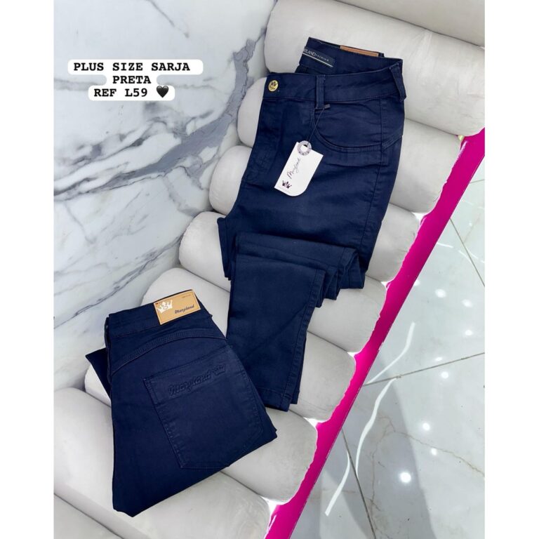 CALÇA JEANS PLUS