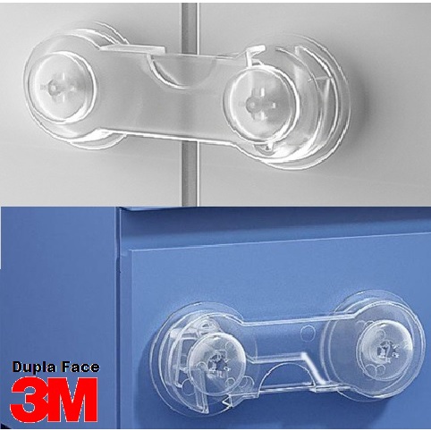 Travas Gavetas Porta Transparente Kit 2 a 12