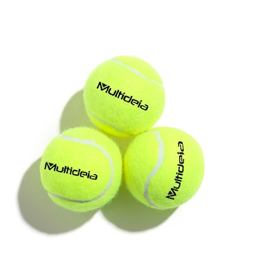 Kit 3 Bola Verdes de Tênis Para Treinamento de Alta Performance