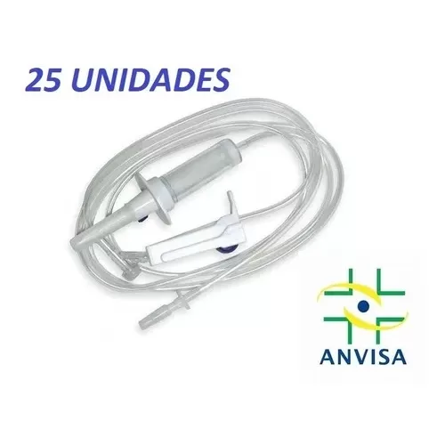 25 Unidades Equipo Macrogotas Completo – Inj