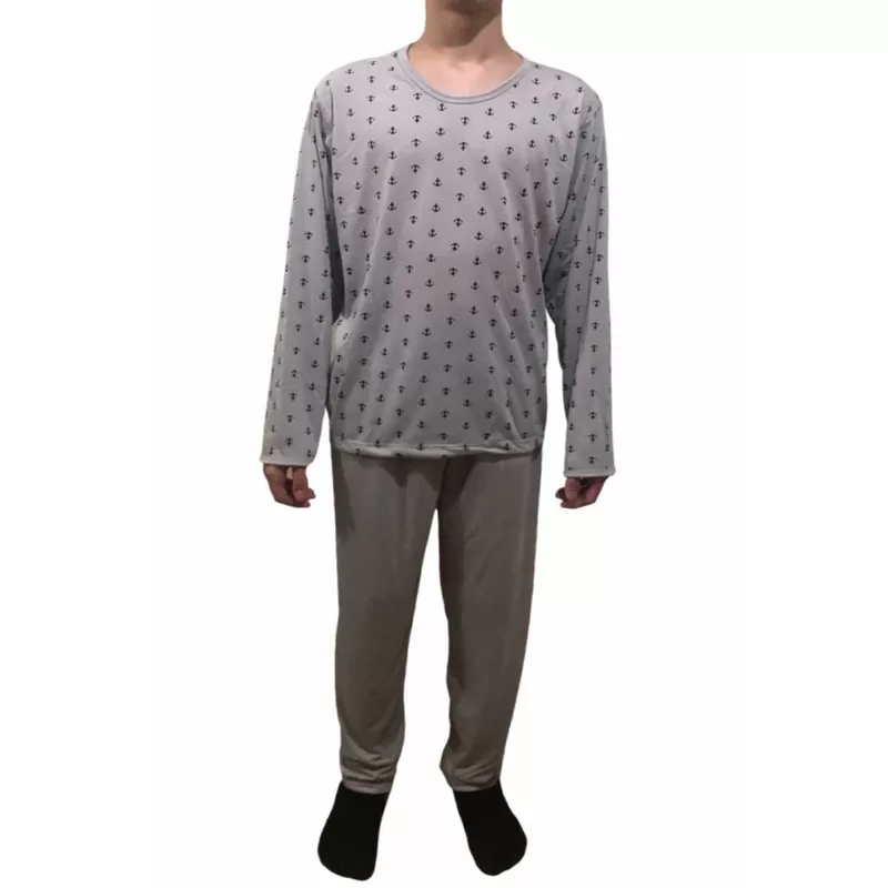 Pijama Inverno Masculino Adulto Estampado