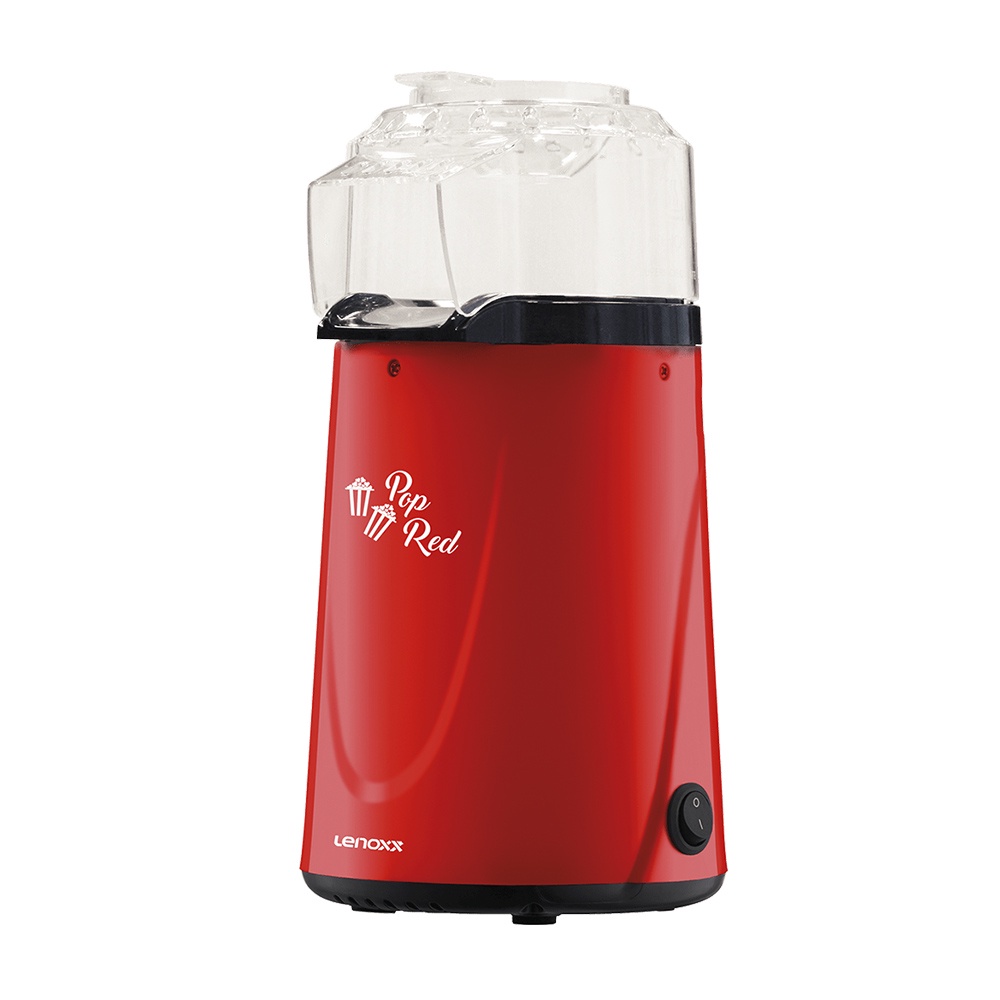 Pipoqueira Elétrica Lenoxx Pop Red PPC953 Vermelho 1200w Bico Direcionador Medidor