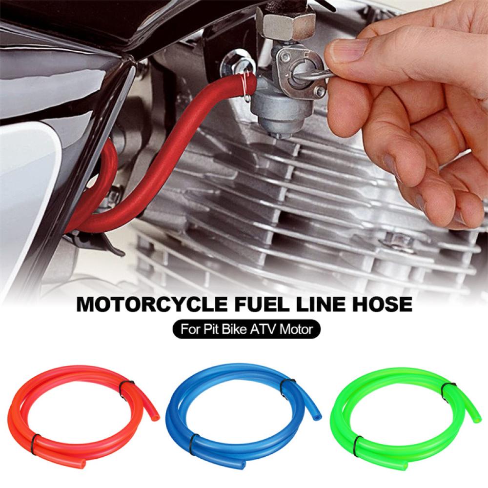 UQUEEN 1M Motocicleta Linha De Combustível A Gasolina Colorida Mangueira Resistente Altas Temperatur