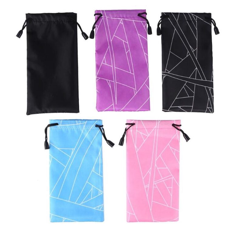 Bolsa para óculos de sol cor preta Bolsa para óc