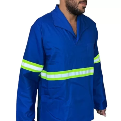 01 Conjunto REFORÇADO com Faixa Refletiva Uniform