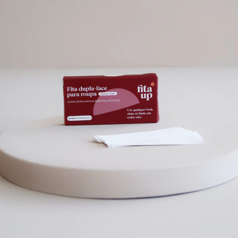 Kit 18 Fita Dupla Face Segura Decote Para Roupa e 