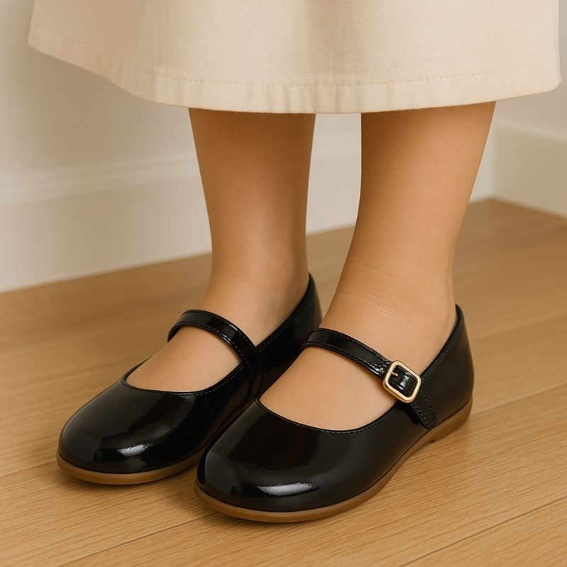 Sapatilha Infantil Feminina Verniz Confortável e Elegante Fácil de Calçar  16 ao 36 ProntaEntrega