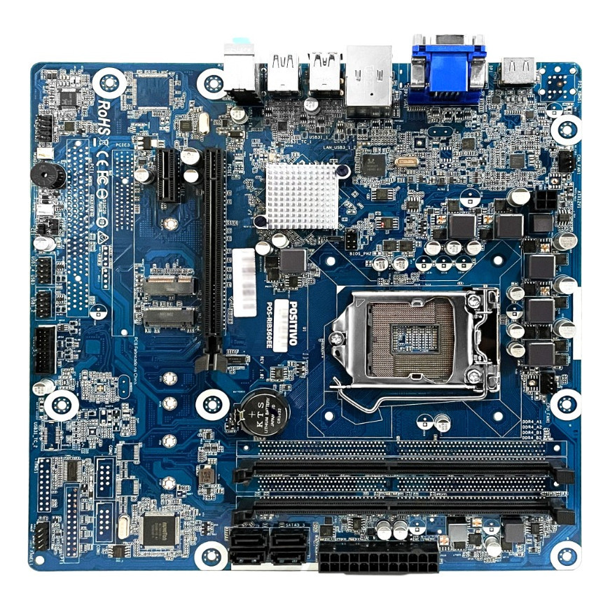 Placa Mãe Positivo Pos-rib360ee Lga1151 Ddr4 + Espelho Nova