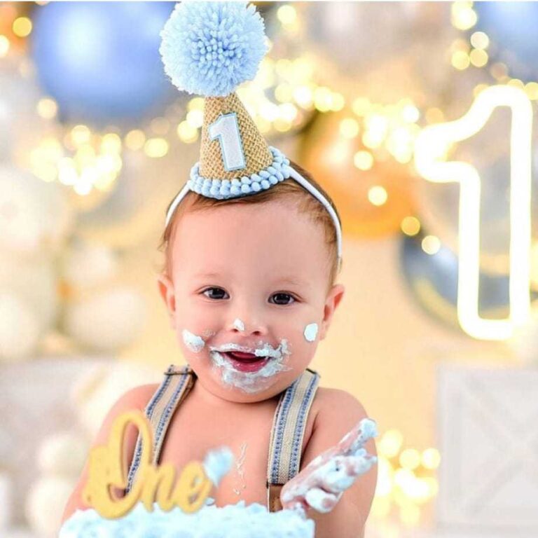 Chapéu De Aniversário Menino Menina Cenário Sma