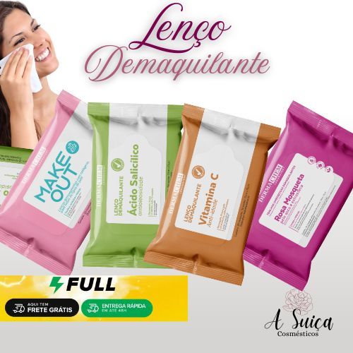 Lenços de Limpeza e Demaquilantes Dermachem