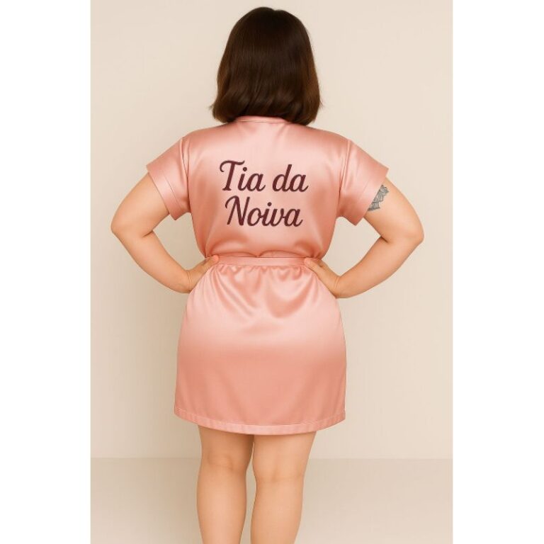 robe bordado tia da noiva