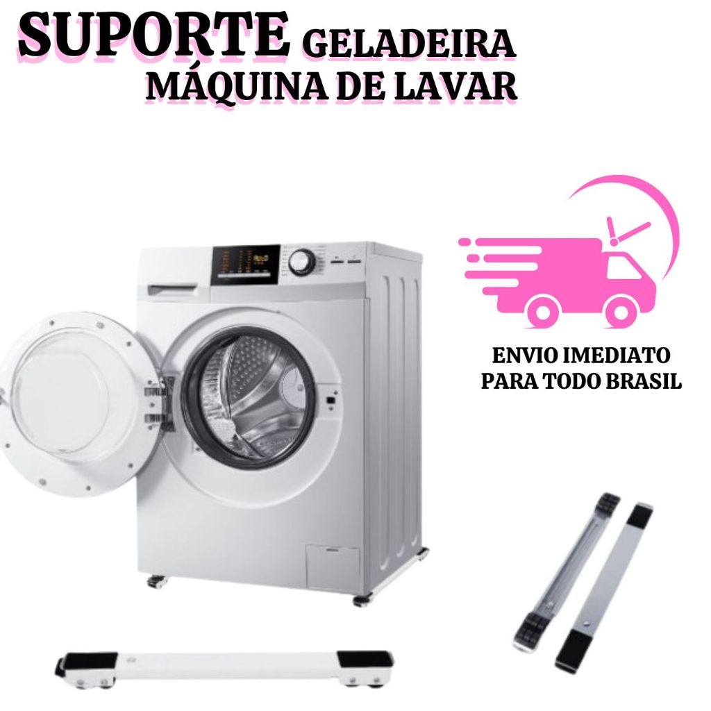 Suporte De Aluminio SUPORTA 227KG Geladeira Fogão E Máquina De Lavar Base Carrinho