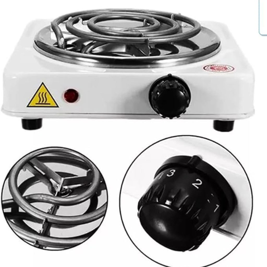Fogão Elétrico 1 Boca 110v Portátil Espiral 1000W