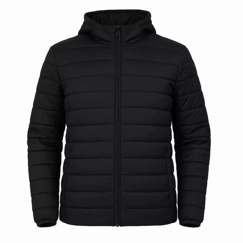 Jaqueta Bobojaco Puffer Masculina Inverno Capuz Removível