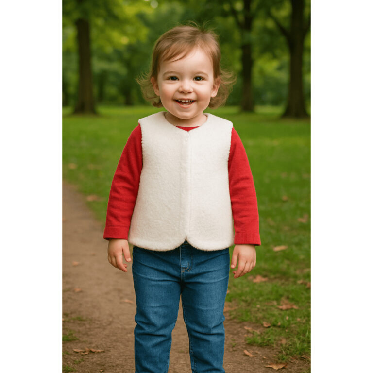 Colete Inverno Menina Teddy Infantil Bebê Forrado