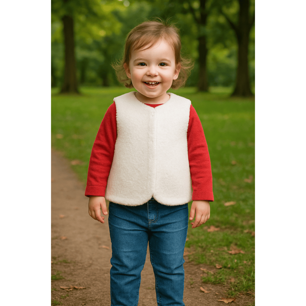 Colete Inverno Menina Teddy Infantil Bebê Forrado