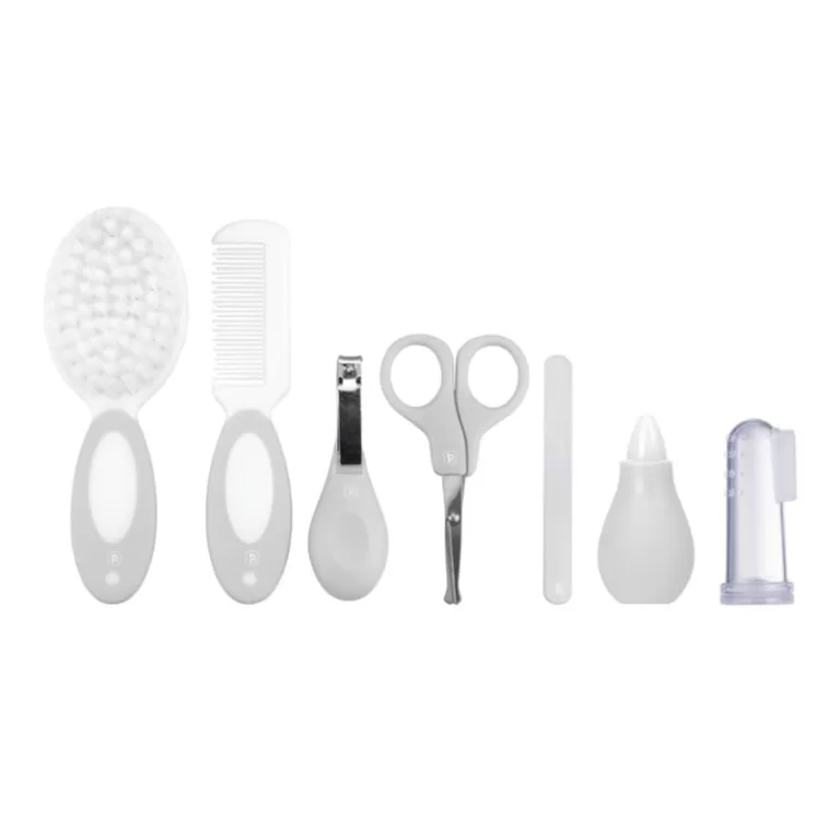 kit higiene bebe 7 peças pimpolho enxoval complet