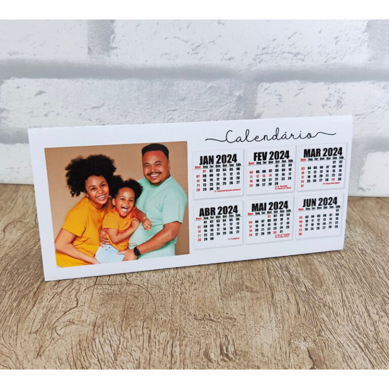 CALENDÁRIO COM FOTO PERSONALIZADO 2025
