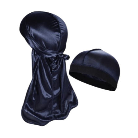 Kit Durag e Cap Wave Touca Nero Boné – Esti