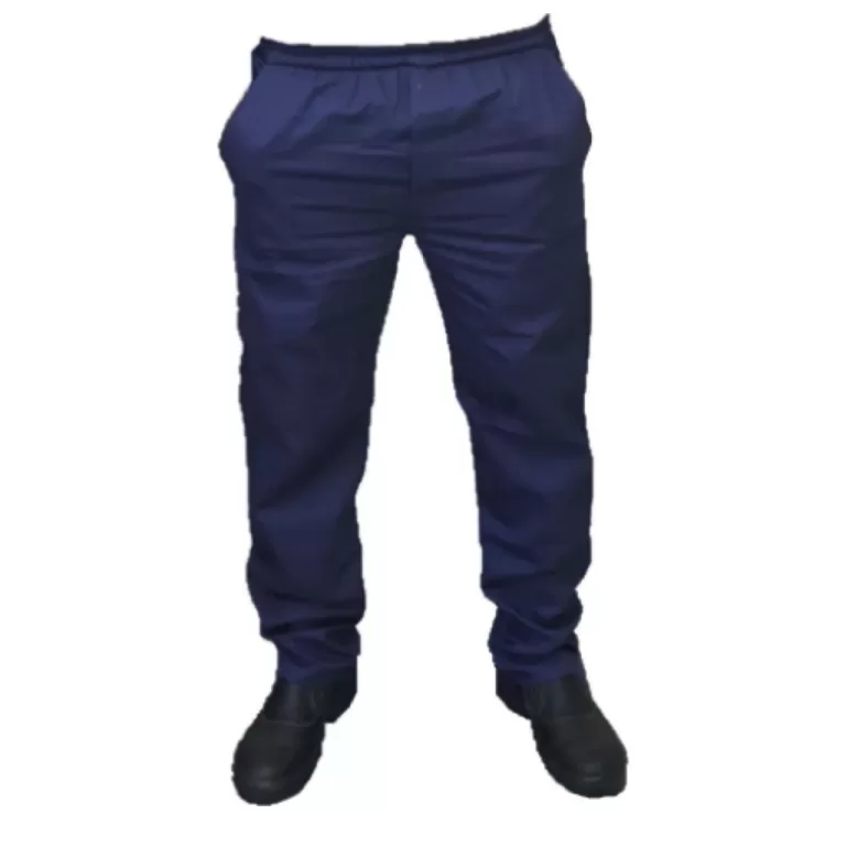 Calça Brim Para Mecanico Azul Marinho