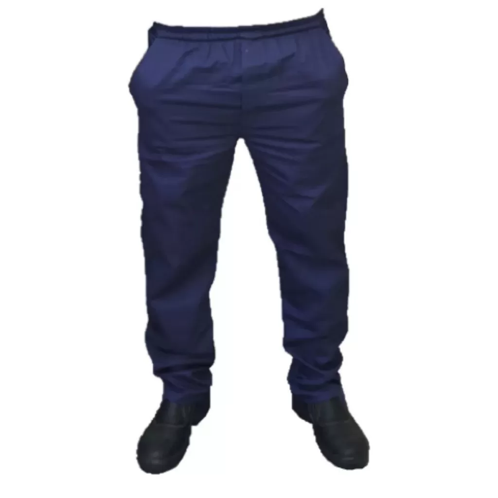 Calça Brim Para Mecanico Azul Marinho