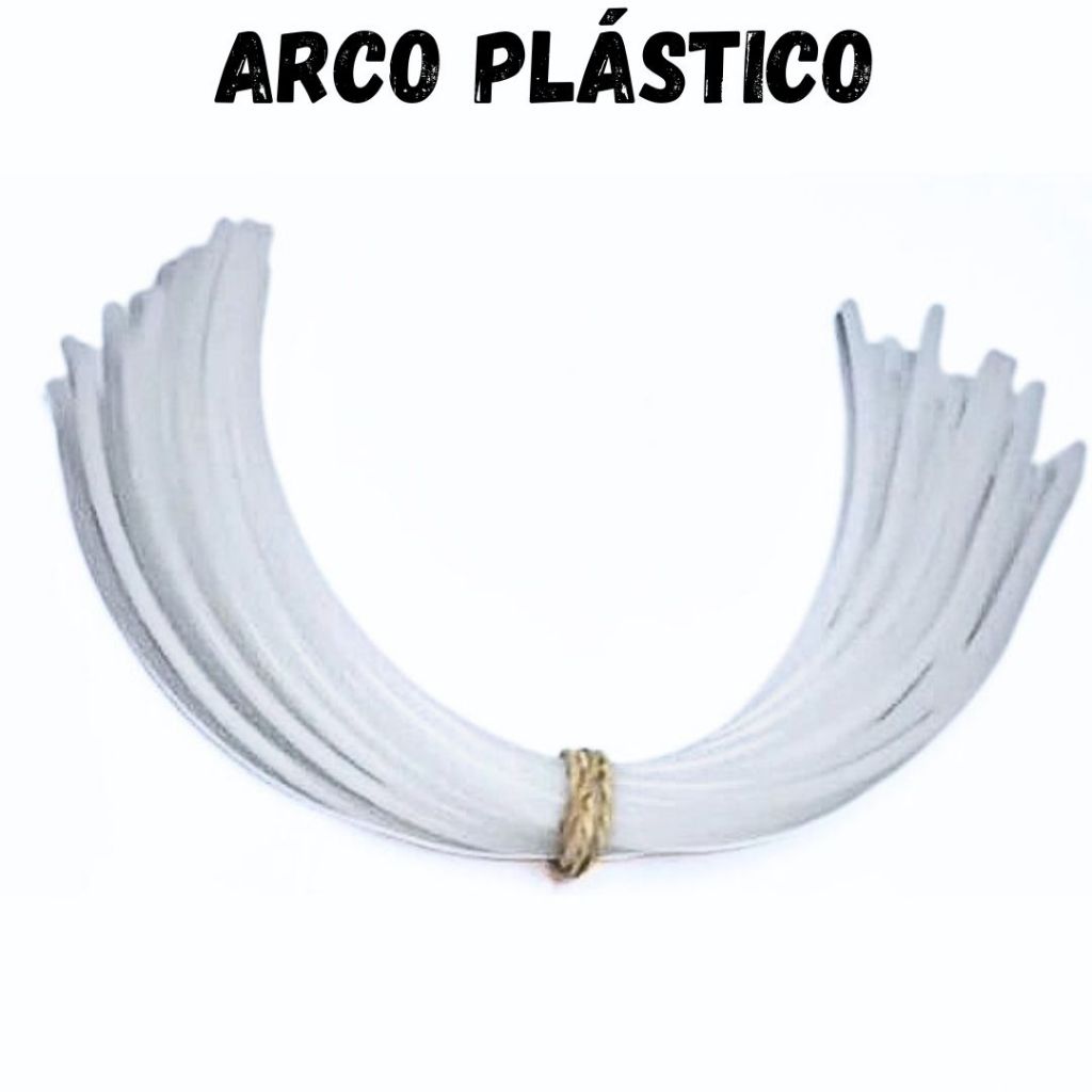 Arco Plástico Para Sutiã Com 100 Unidades