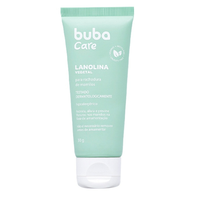 Pomada Para Mamilo Seio 30g Lanolina Vegetal buba 