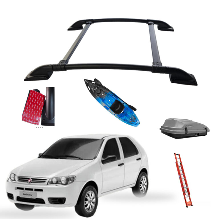 Rack Bagagerio de Teto Tubolar universal colado Pa