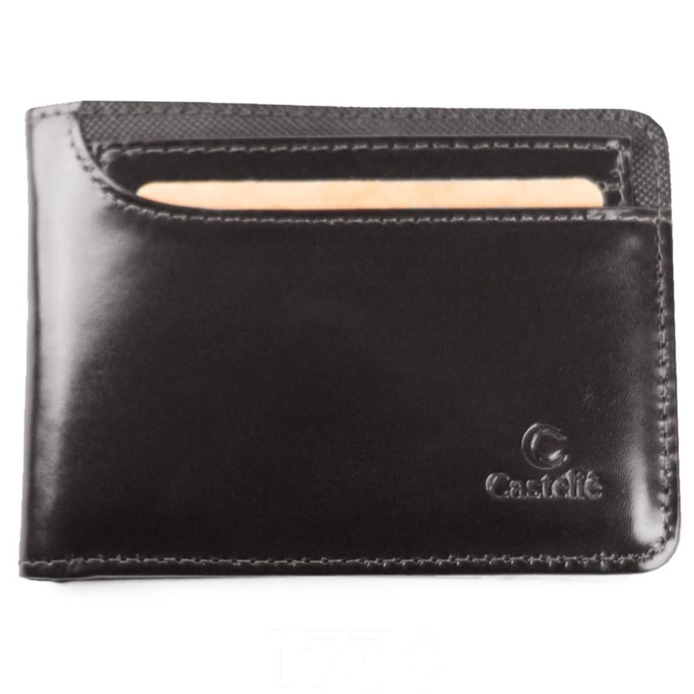 Carteira Casteliê 1730 Couro Masculina – Preto