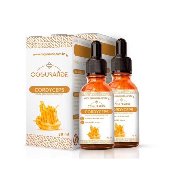 Extrato de Cogumelo cordycebs 2 x 30ml