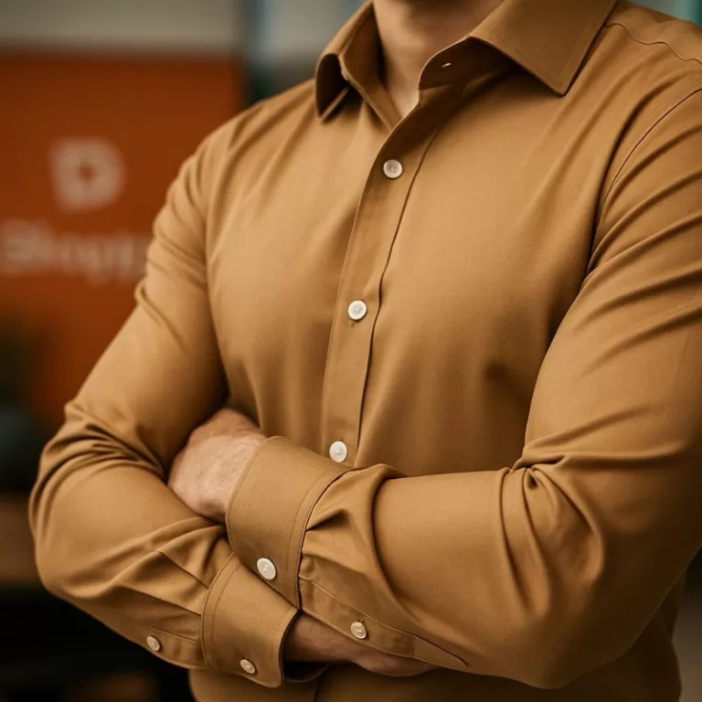 Camisa Social Manga Longa Masculina – Elegâ