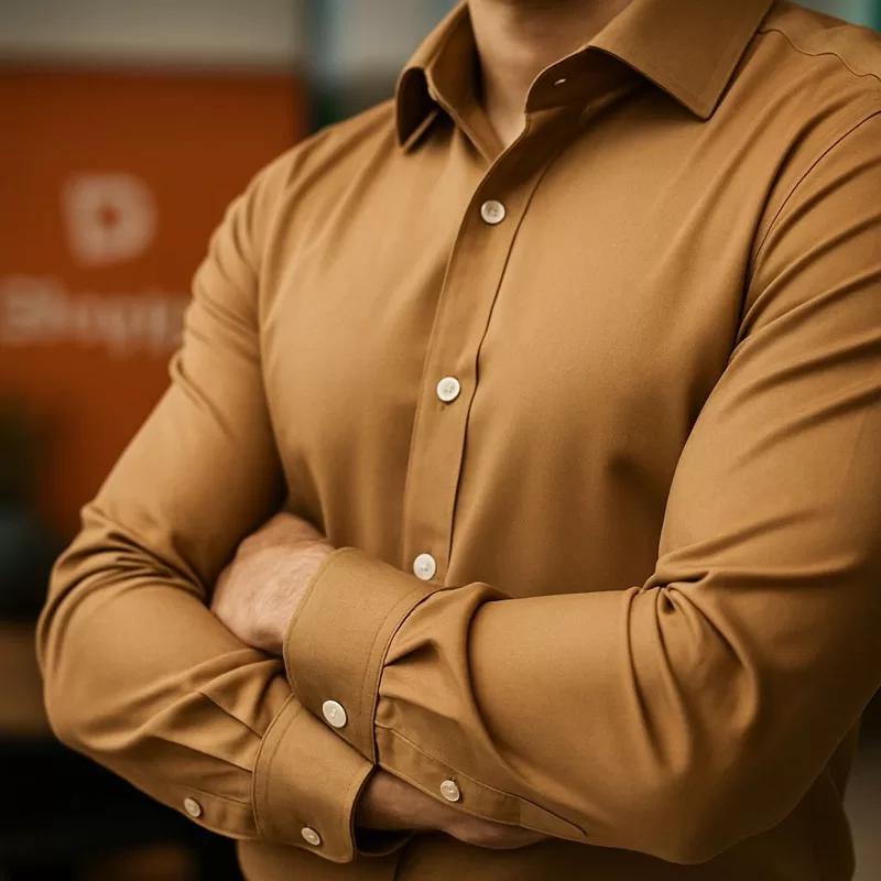 Camisa Social Manga Longa Masculina – Elegância e Conforto Incríveis | Tecido Premium
