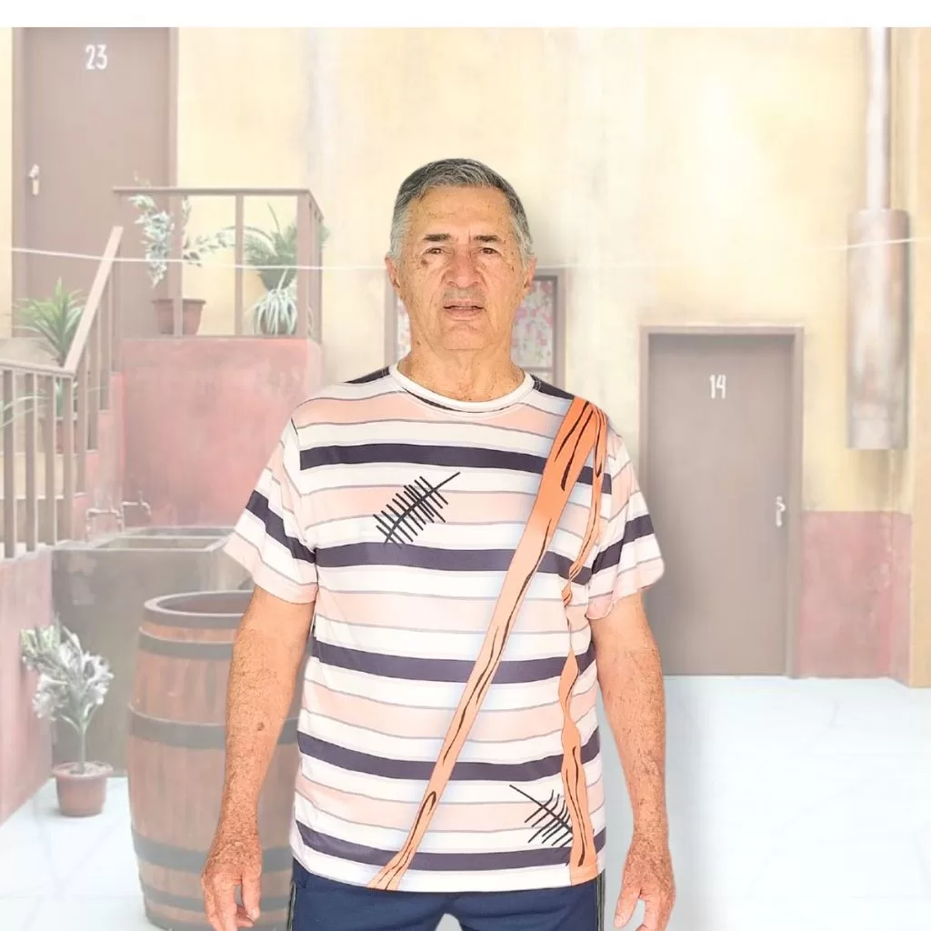 Camiseta Adulto CHAVES Pronta Entrega Fantasia Carnaval Masculina Plus Size Cosplay Chapolin