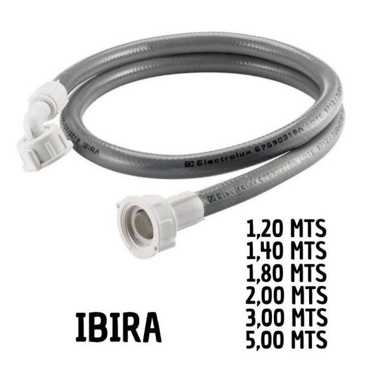 Mangueira de Entrada para Maquina de Lavar Ibira U