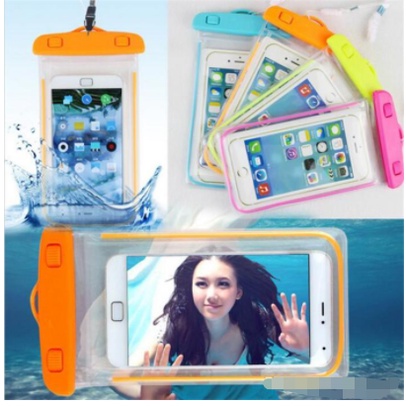 Kit 10  Capa Celular Bolsa Case Estanque A Prova D