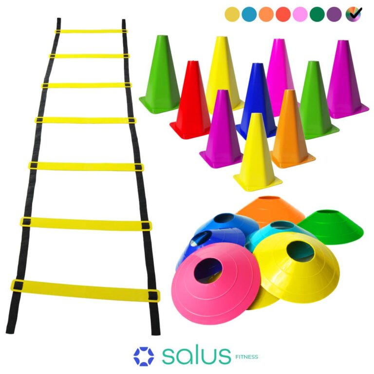 Kit Funcional Agilidade  10 Chapéus + 10 Cones e 