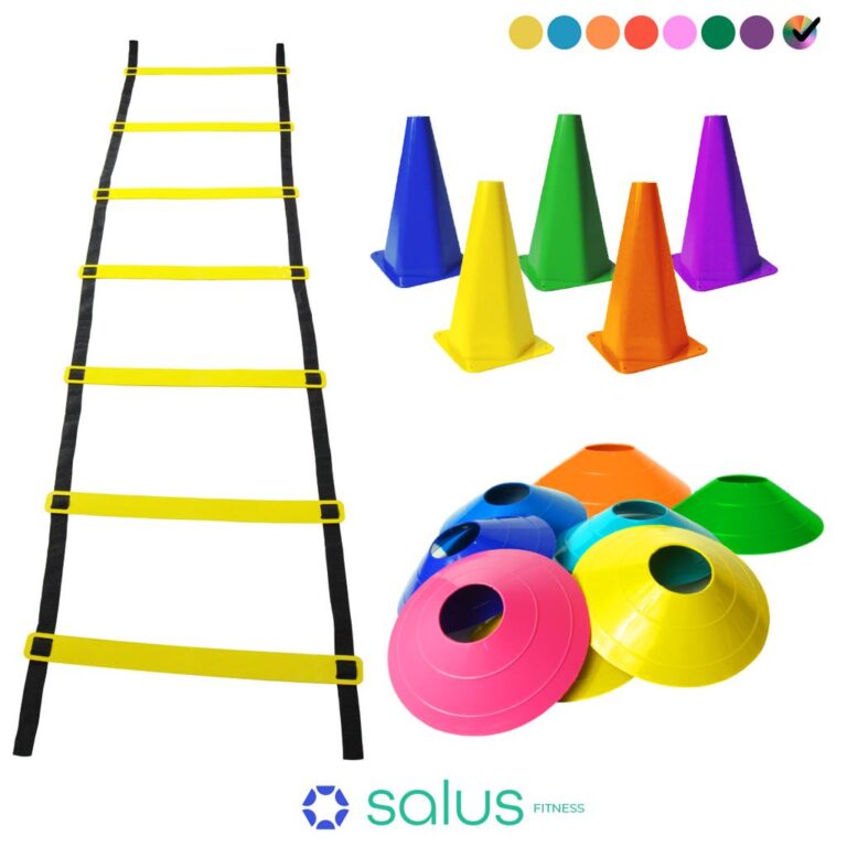 Kit Funcional Agilidade  5 Chapéus + 5 Cones e Es