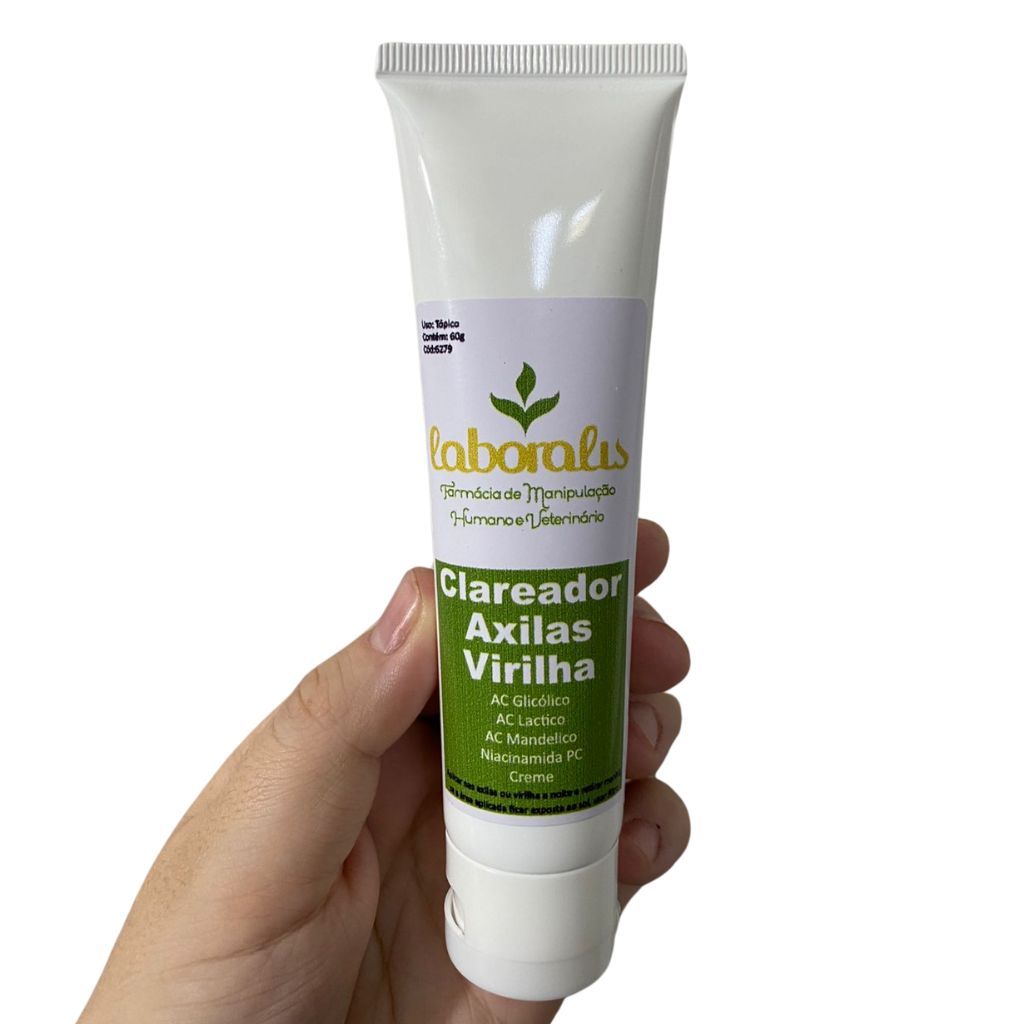 Clareador de Axilas e Virilha Uniformizador de Manchas 60g