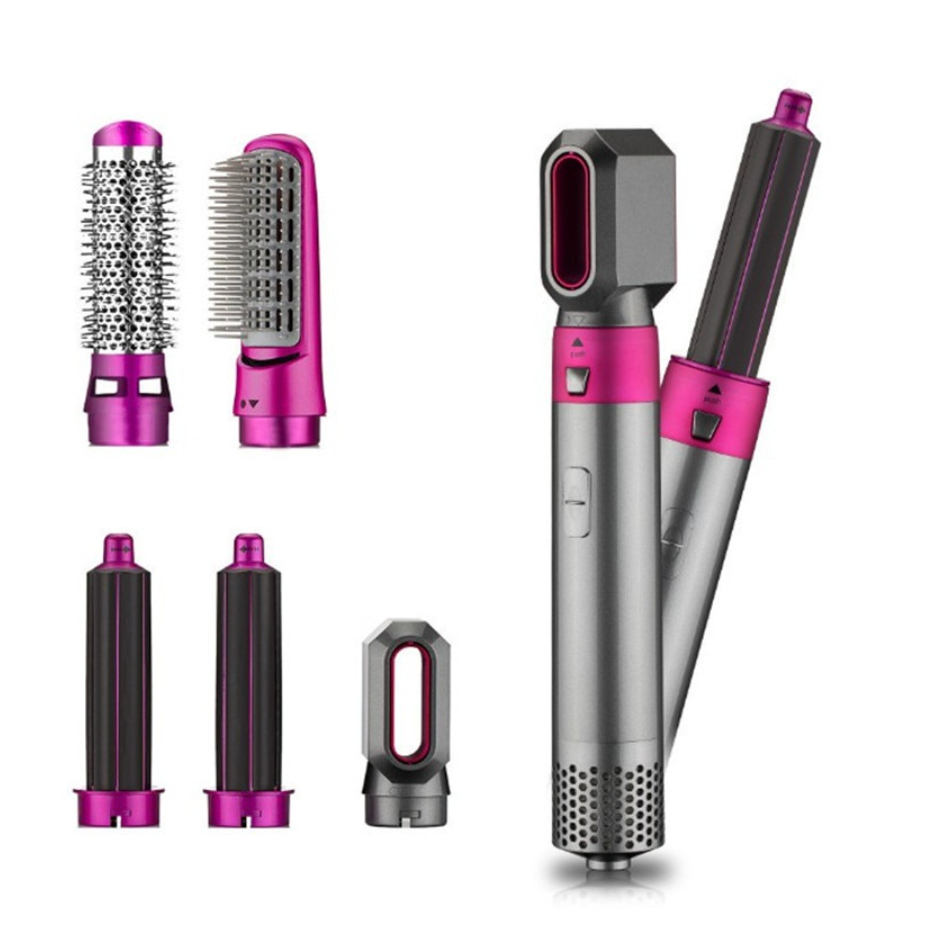Escova De Ar Quente 5 Em 1 Secador De Sopro De Cabelo De Um Passo , Modelador , Alisador E Lacrado 1