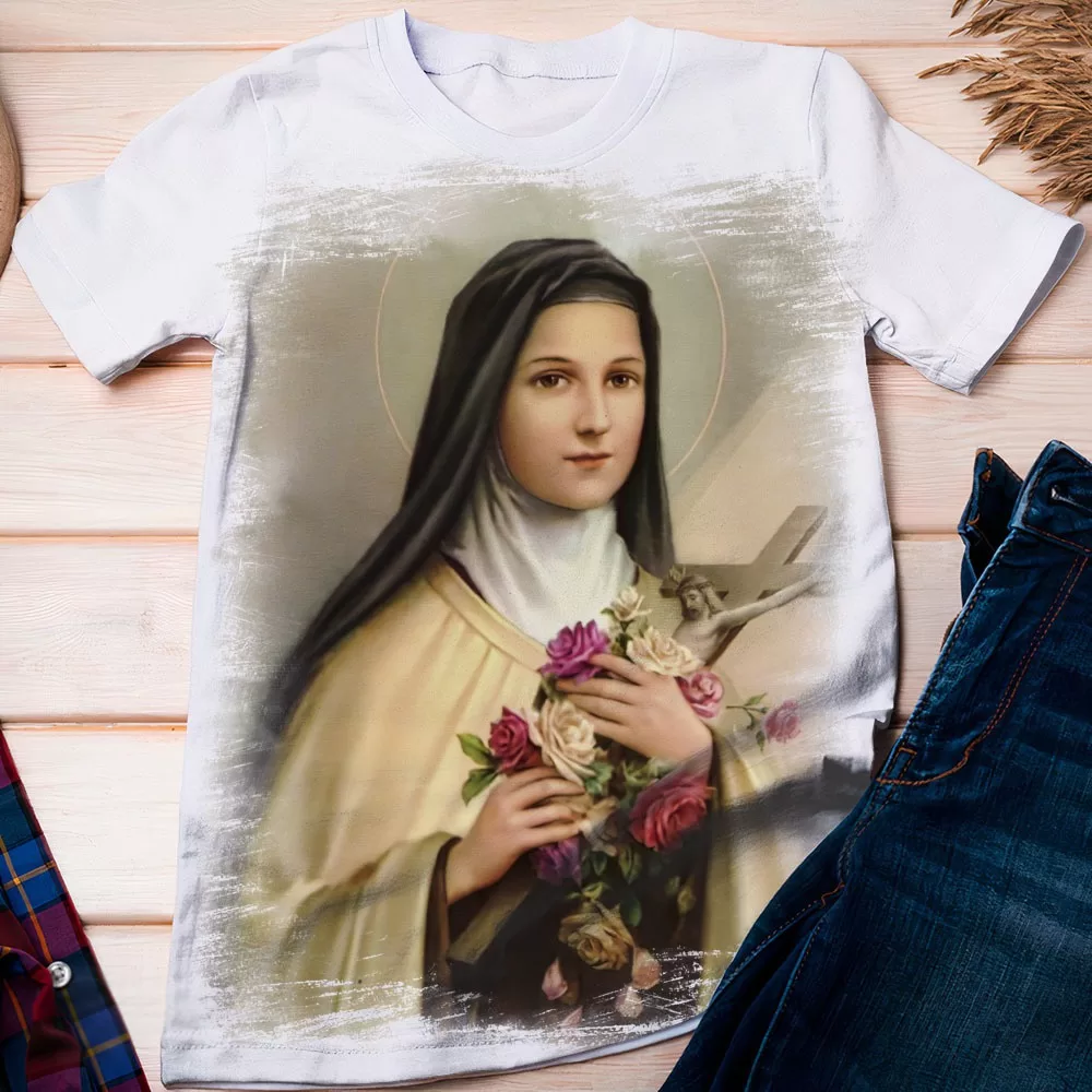 Camiseta Santa Terezinha Do Menino Jesus 03 – Dicelli