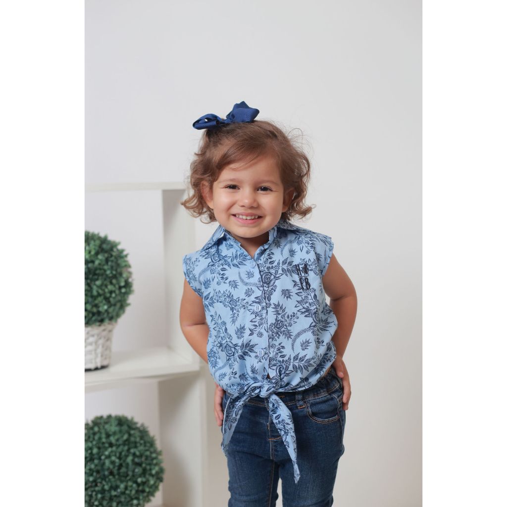 Camisa infantil menina