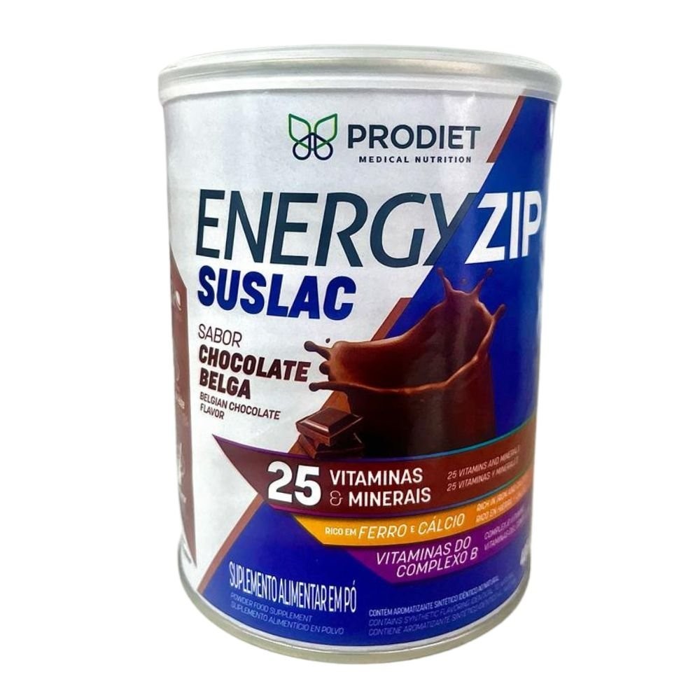 Energyzip Suslac Chocolate Belga 400g – Prodiet