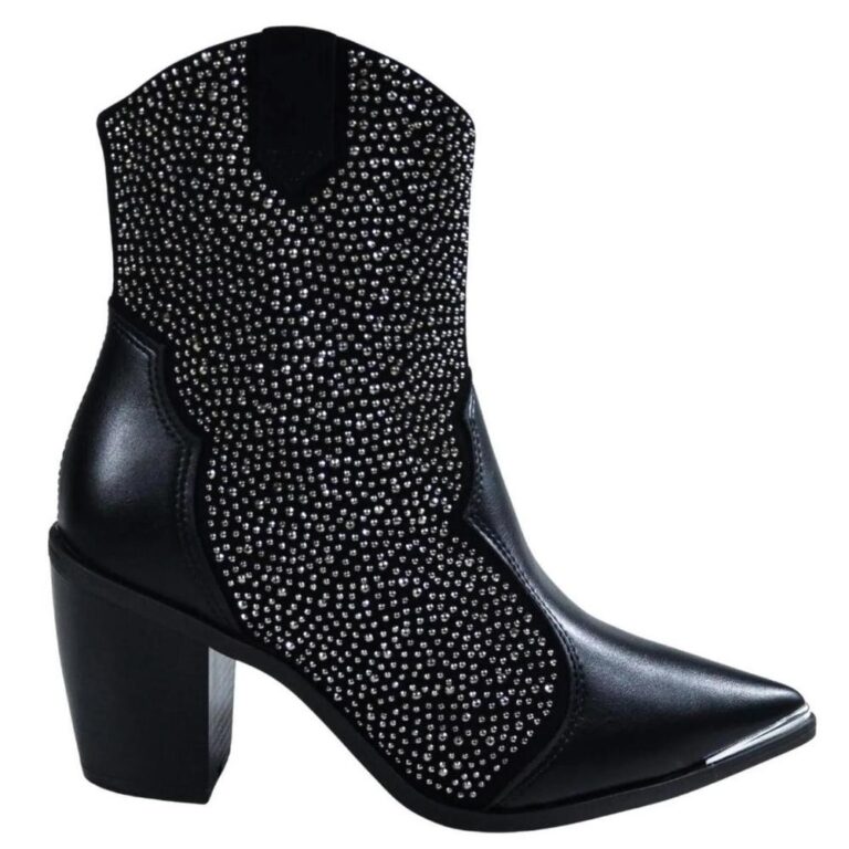 Bota Western Cano Médio Vizzano Hotfix Feminina &