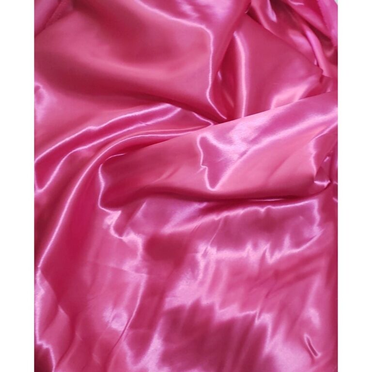 Tecido Cetim Charmeusse Liso Pink