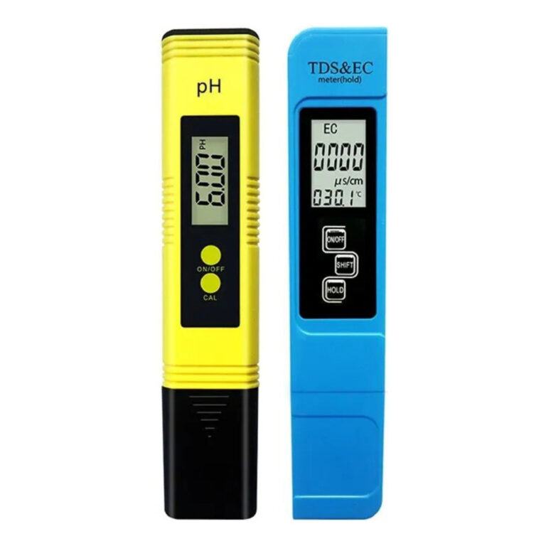 Kit Medidor De Ph Digital + Tds Condutivimetro Ec 